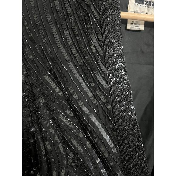 Vintage Leslie Fay Evenings Beaded Silk Jacket Medium - Picture 6 of 9